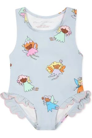Stella McCartney Traje de baño con estampado gráfico