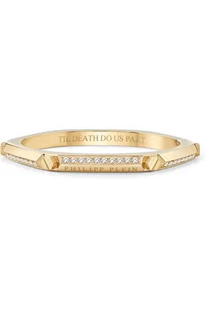 Philipp Plein Brazalete con detalles en relieve