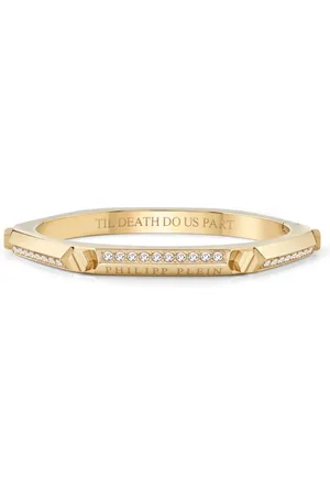 Philipp Plein Brazalete con detalles en relieve