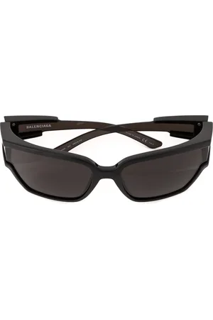 Balenciaga Lentes de sol con armazón rectangular