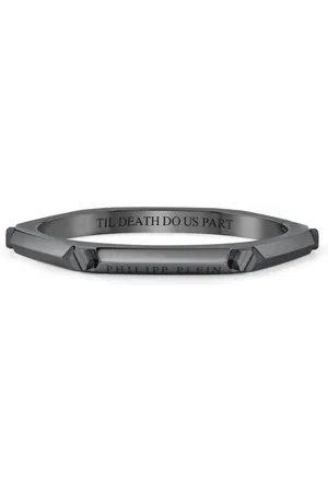 Philipp Plein Brazalete con detalles en relieve