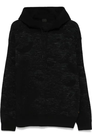 HUGO BOSS Hoodie con efecto melange
