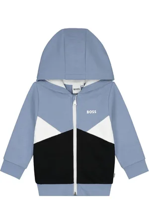 HUGO BOSS Hoodie con diseño color block