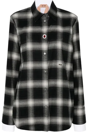 Nº21 Camisa con cuadros estampados