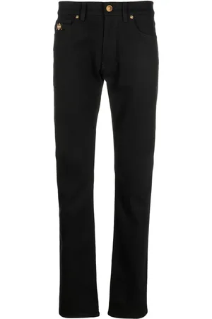 VERSACE Jeans slim con tiro medio