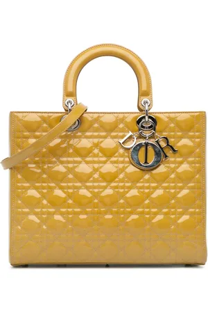 Dior Bolsa satchel Large Patent Cannage Lady Dior 2012