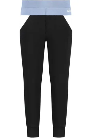HUGO BOSS Pants con logo estampado