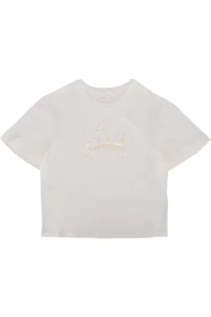Chloé Playera con logo estampado