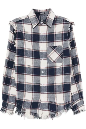 Ground Zero Camisa con cuadros estampados