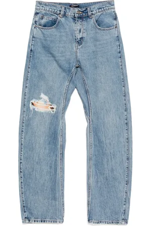 Ground Zero Jeans con estampado gráfico