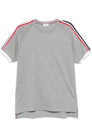 Thom Browne Playera con mangas raglán cortas