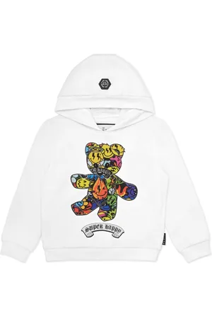 Philipp Plein Hoodie con motivo Teddy Bear