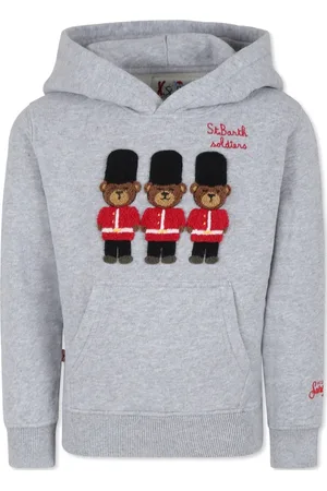 MC2 SAINT BARTH Hoodie con apliques