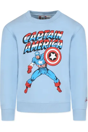 MC2 SAINT BARTH Sudadera estampada de x Marvel