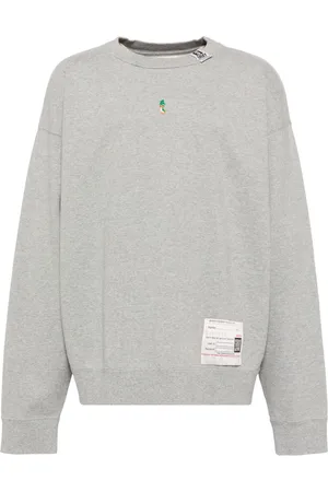 Maison Mihara Yasuhiro Sudadera con logo bordado