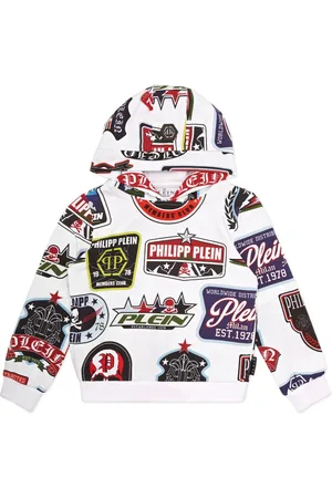 Philipp Plein Hoodie con logo estampado