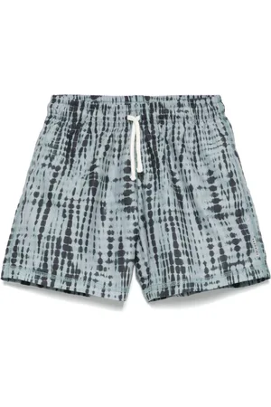 Le pandorine Shorts de playa con estampado tie-dye