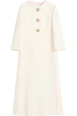 VALENTINO GARAVANI Vestido midi Crepe Couture