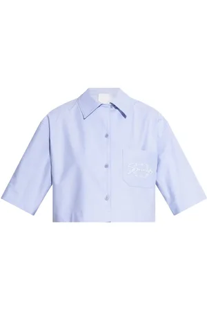 Givenchy Camisa con logo bordado