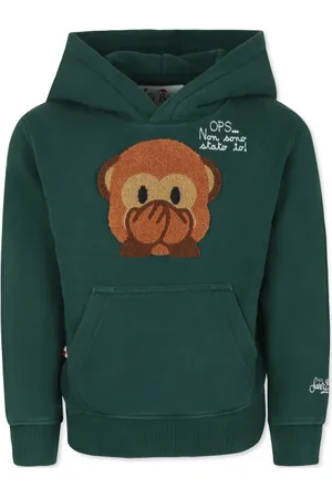 MC2 SAINT BARTH Hoodie con apliques