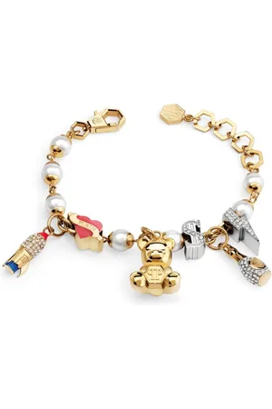 Philipp Plein Pulsera con dije de logo