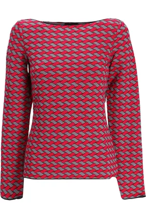 Emporio Armani Top con estampado geométrico