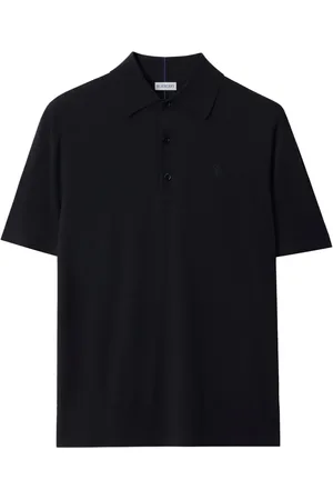 Burberry Playera tipo polo con manga larga