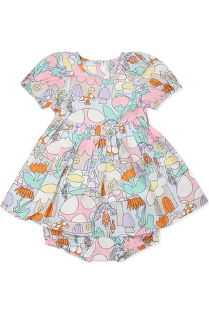 Stella McCartney Vestido con estampado floral