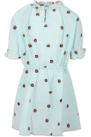 Stella McCartney Vestido con catarinas bordadas