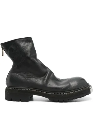 GUIDI Botas con agujetas