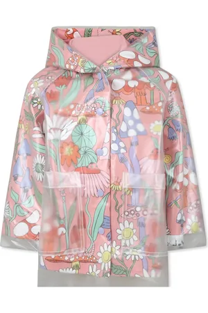 Stella McCartney Impermeable con estampado floral