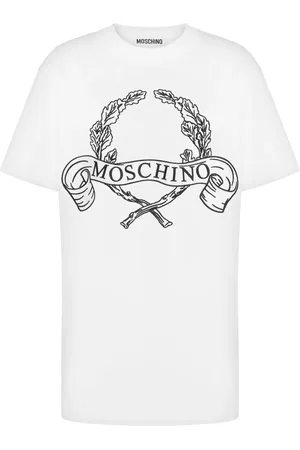 Moschino Playera con logo estampado