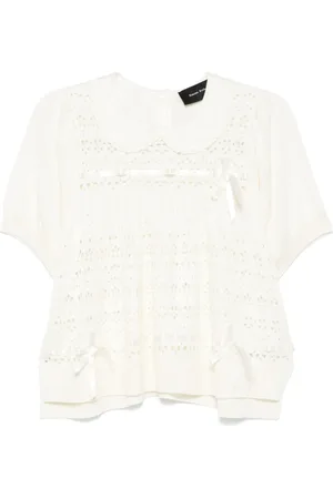 Simone Rocha Playera con bordado de moño