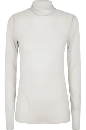 YOHJI YAMAMOTO Top con cuello de tortuga