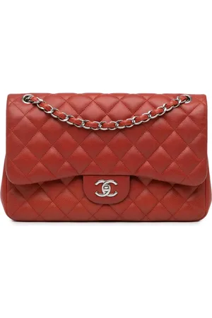 CHANEL Bolsa de hombro Jumbo Classic Caviar Double Flap 2010- 2011