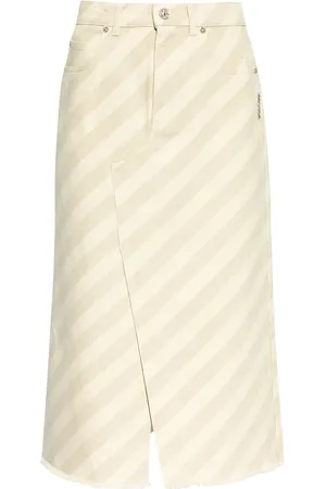 Marni Falda midi con motivo de rayas