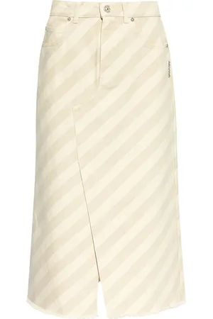 Marni Falda midi con motivo de rayas