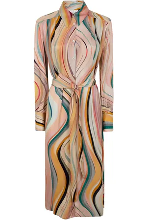 Paul Smith Vestido midi con motivo