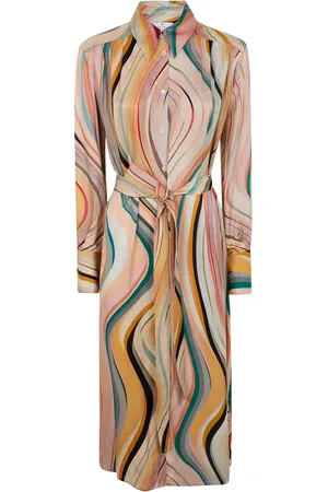 Paul Smith Vestido midi con motivo