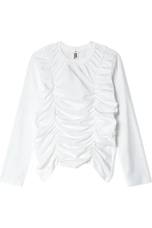 NOIR KEI NINOMIYA Blusa fruncida