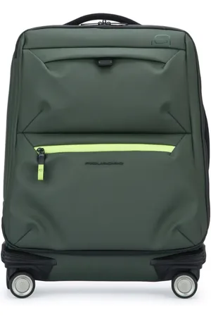 Piquadro Maleta con logo estampado