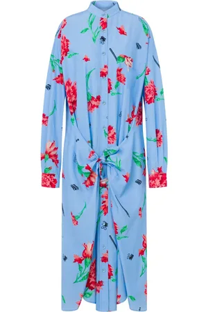 Moschino Vestido midi con estampado floral