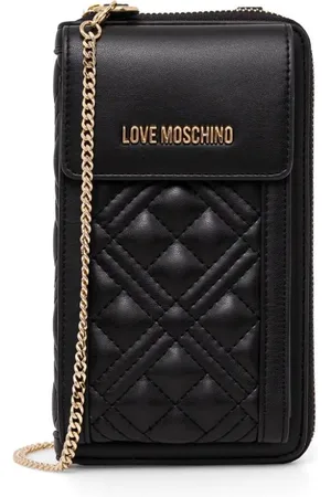 Moschino Cartera para celular capitonada
