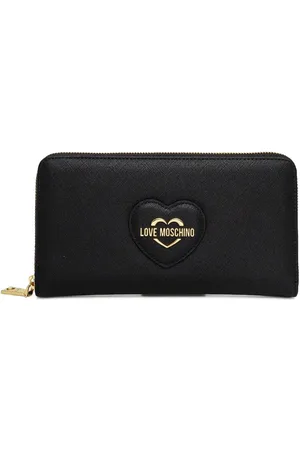 Moschino Cartera con placa del logo