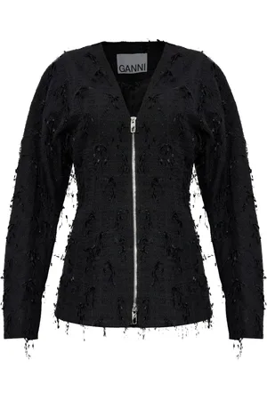Ganni Blazer de tweed