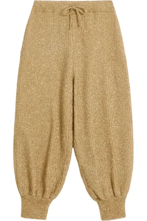 VALENTINO GARAVANI Pantalones tejidos de lurex