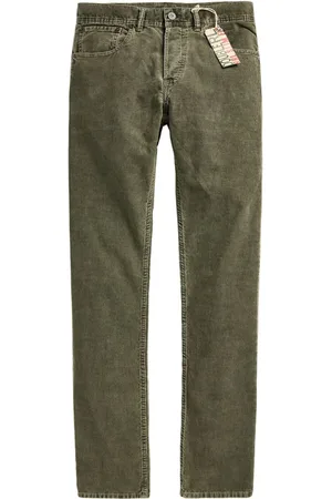 Ralph Lauren Jeans de pana con parche del logo