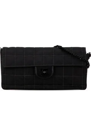 CHANEL Bolsa de hombro New Travel Line East West Flap 2000-2002