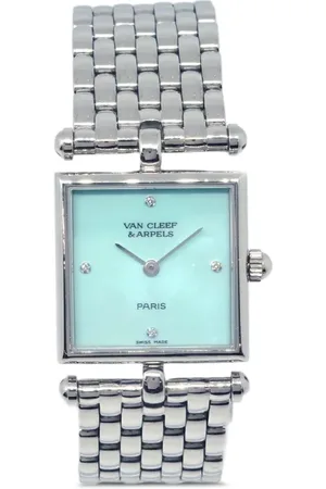 Van cleef Reloj Classic Square de 20mm 1990 pre-owned