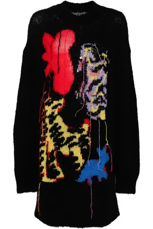 JNBY Vestido con estampado gráfico